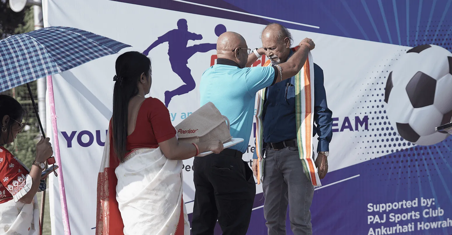 Felicitation during the launch event