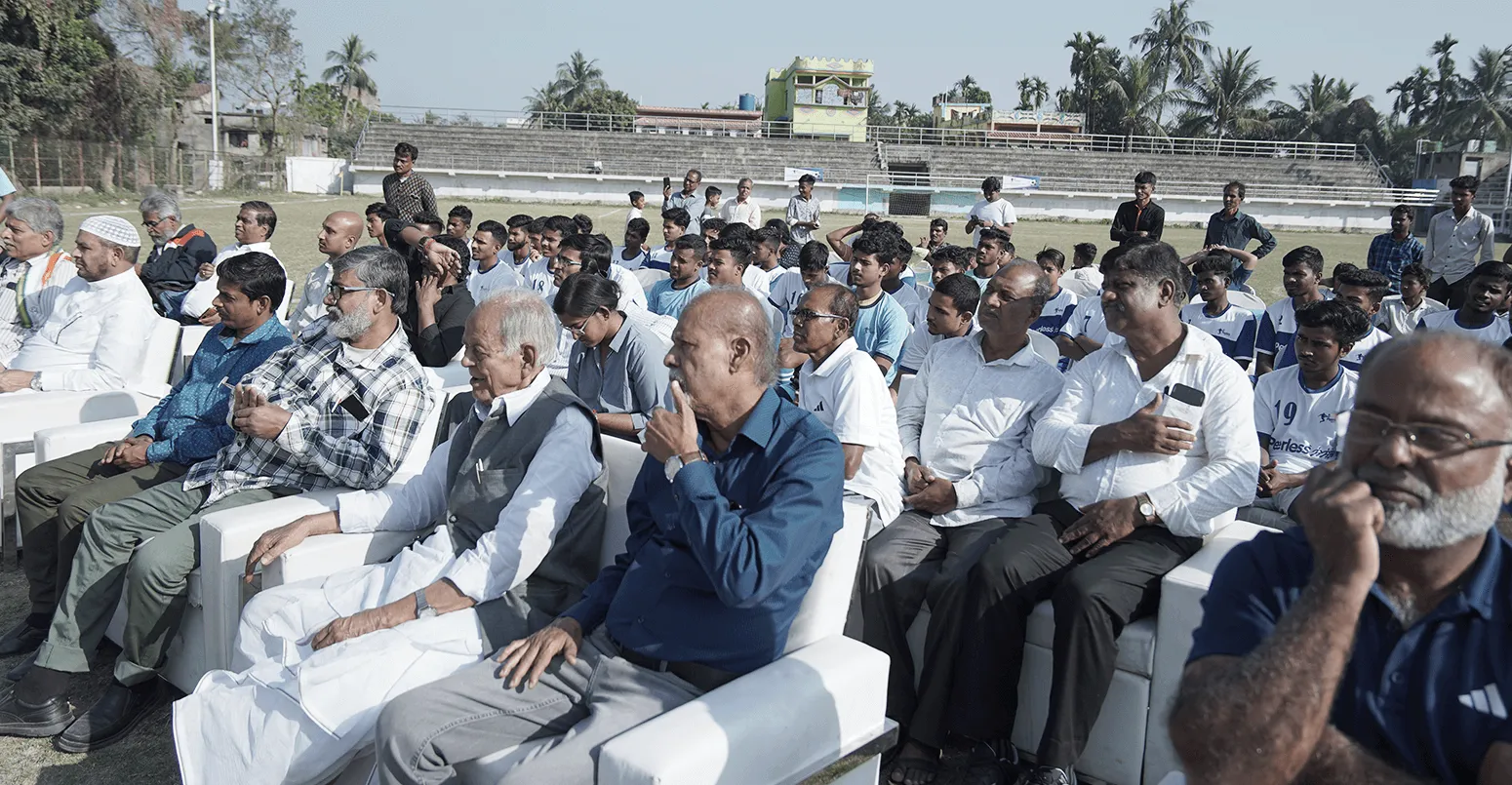Footballing personalities and enthusiasts present during the launch ceremony