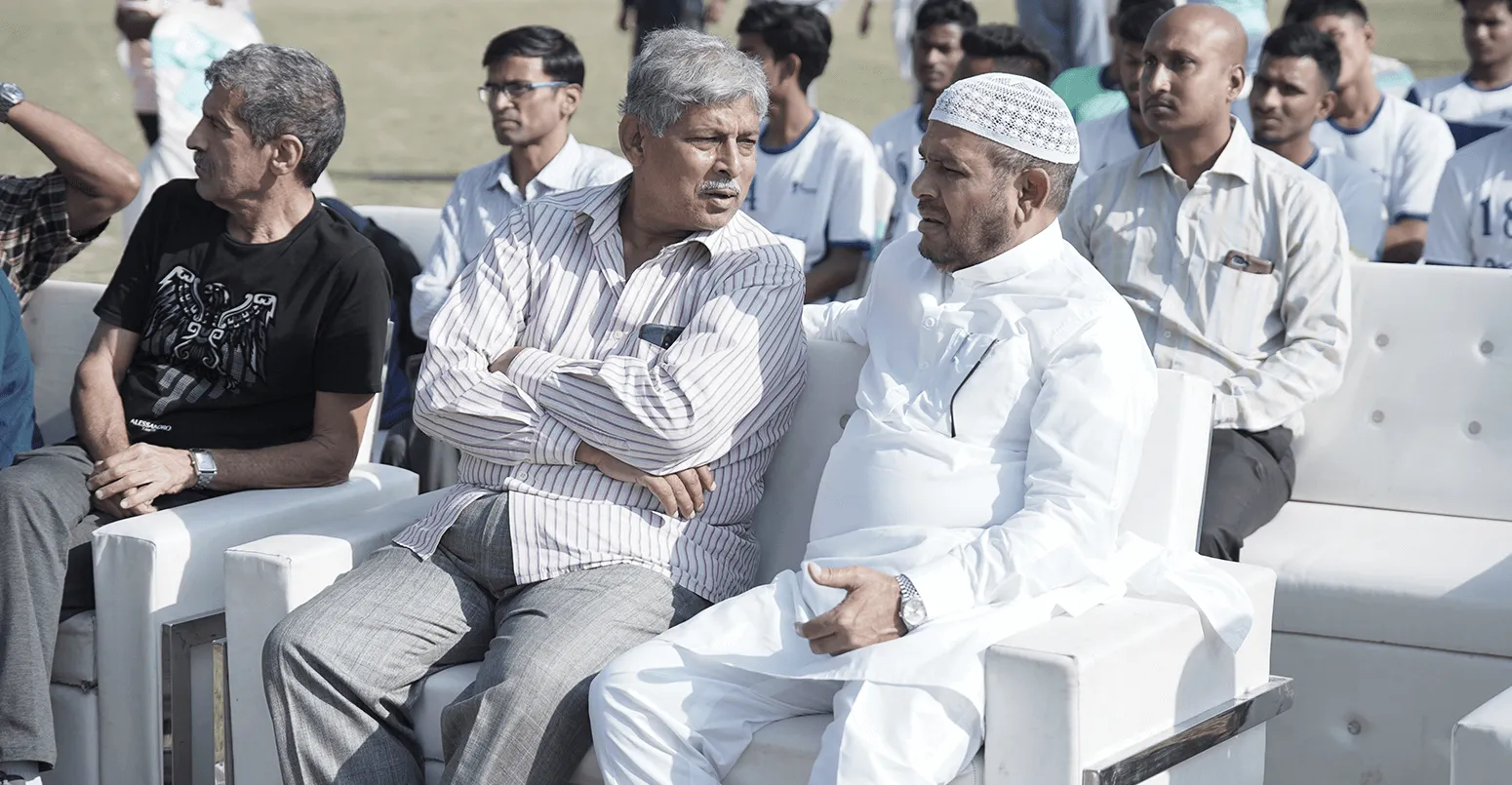 Prominent footballing personalities present during the launch ceremony