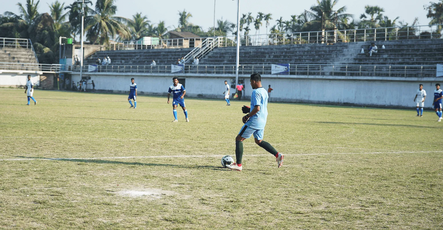 The match amongst the players of Youth development team